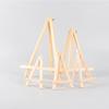Wood Material Tabletop Easel Small Size Foldable Design Painting Display Holder Triangle Shape DIY Craft Wood Drawing Easel