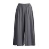Summer Breathable Linen Wide-leg Pants, Nine-point Pants, Women's Loose Linen Trousers, Skirt Pants, Women's Pants
