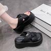 Muffin Sandals, High-heeled Sandals, Soft-soled Beach Shoes, Summer Wear, New Gentle Matching Skirt, Platform Slippers