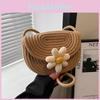 Versatile Woven Crossbody Bag For Women Ideal For Daily Use And Summer Vacations