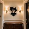 Tropical Palm Tree Wall Decor Beach Themed Living Room Patio Art Gift