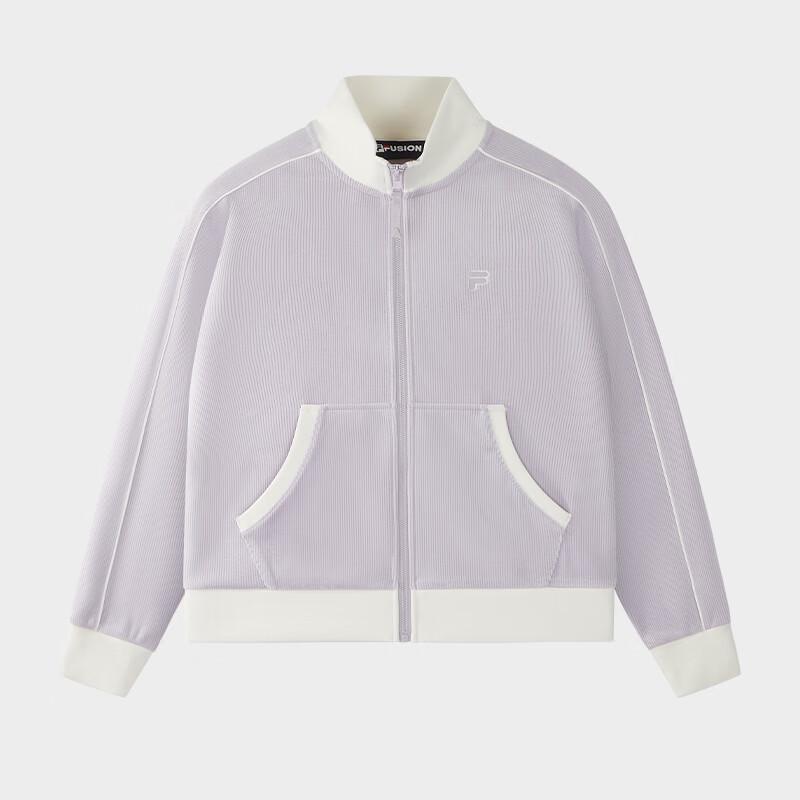 FILA FUSION Colorblock Knit Long-Sleeve Jacket XL