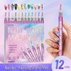Cross-border Hot Selling Soft Tip Fine Tip DIY Nail Art Graffiti Acrylic Paint Pen