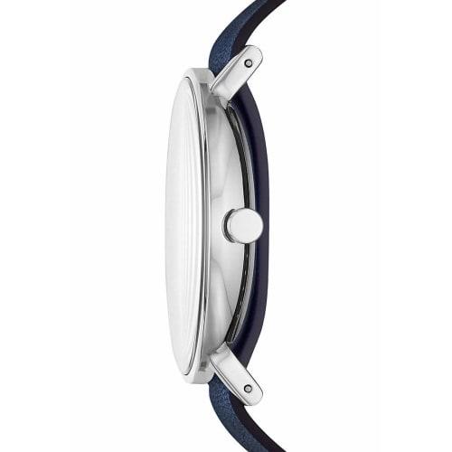 Skagen SKW6478 Men's Analog Quartz Watch with Leather Strap