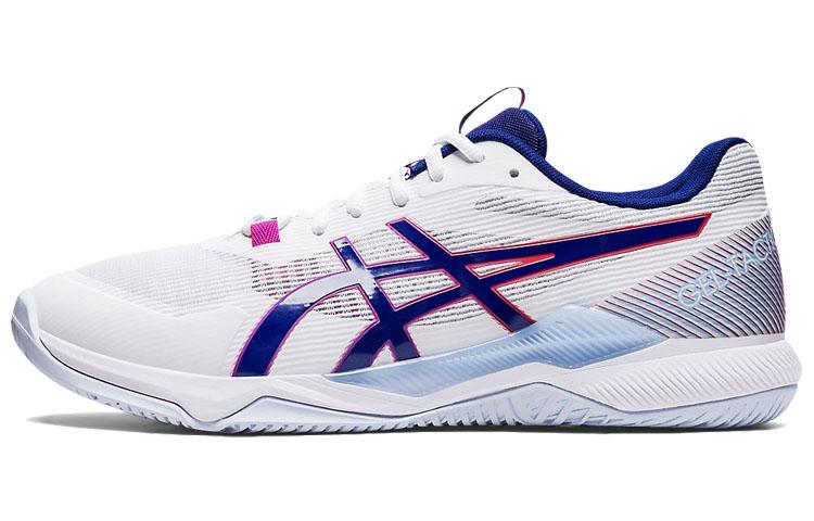 ASICS Gel Tactic White Dive Blue 1073A051-103 41.5