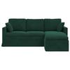 Sofa Dark Green 198 x 134 x 80 cm Velvet