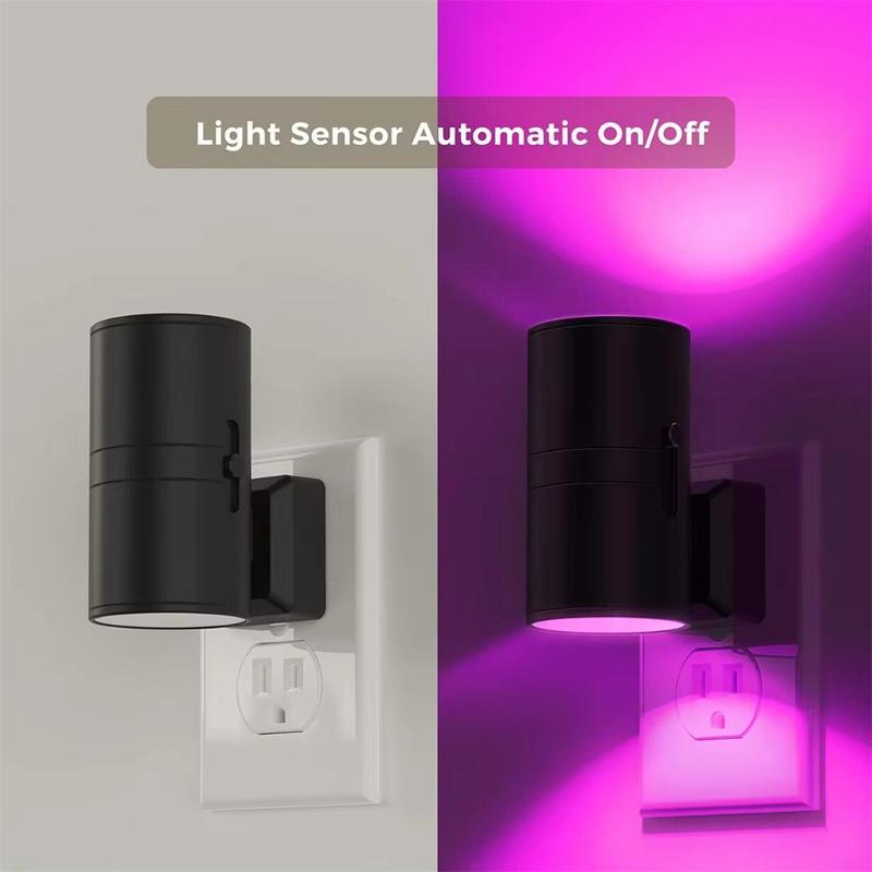 Nachtlicht Stecker in die Steckdose RGB/3 Farben Dimmbar Tragbare Steckdose LED-Nachtlicht EU-Stecker Nachttischlampe Zimmer Flur Heimdekoration