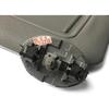 Dark Gray Interior Sun Visor with Mirror Compatible for Toyota Yaris 2008-2013 Left Side(Left)