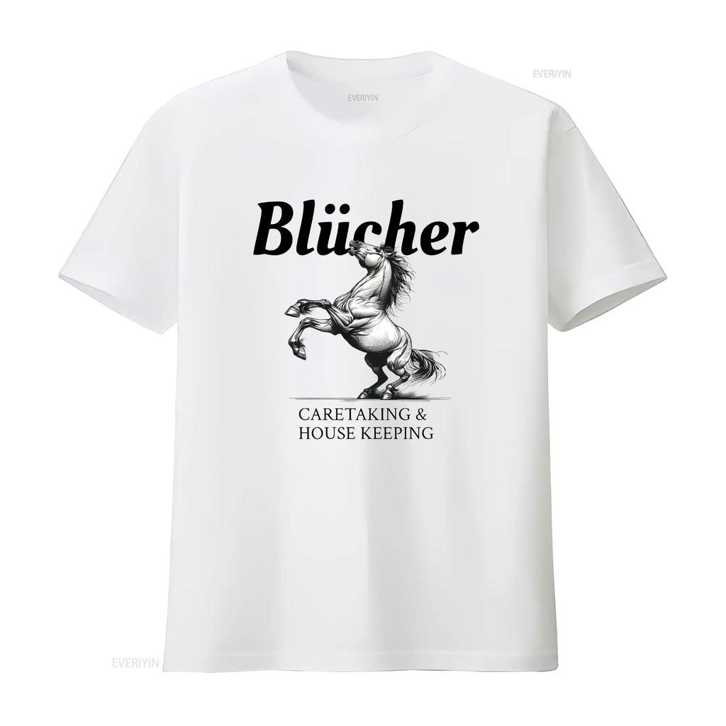 Blucher House Keeping T-Shirt Young Frankenstein Film Halloween Kostüm Oberteil Hausmeister Klassische Komödie Fan vintage gewaschen