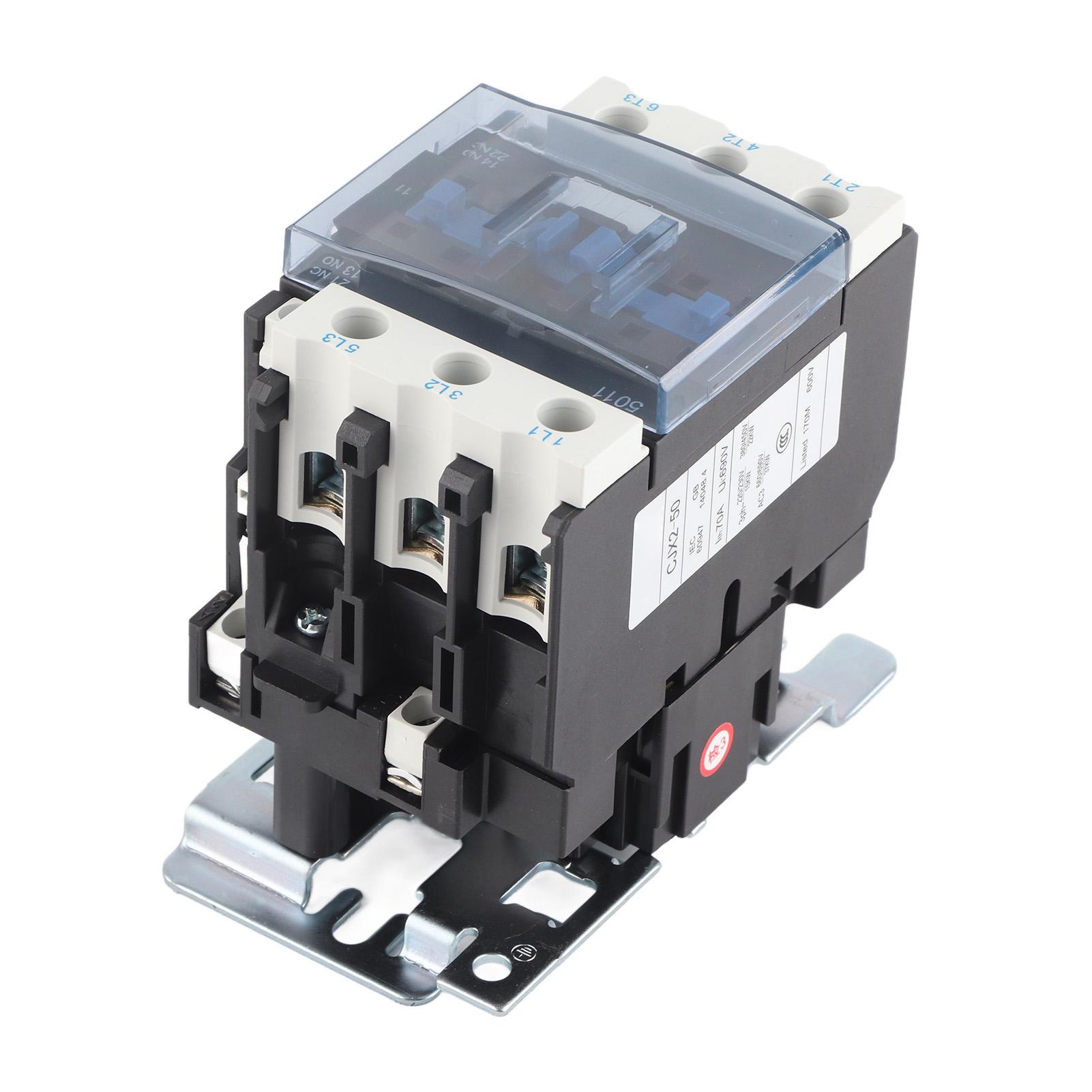 

CJX25011 Високочутливий Промисловий Електричний Контактор змінного струму 50А 380В