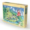 Girl of the Alps X 50 Jigsaw Made In APPLEONE 1000-921 Heidi, Alps, Heidi's Map, 1000-piece (75 Cm) Puzzle, Japan,