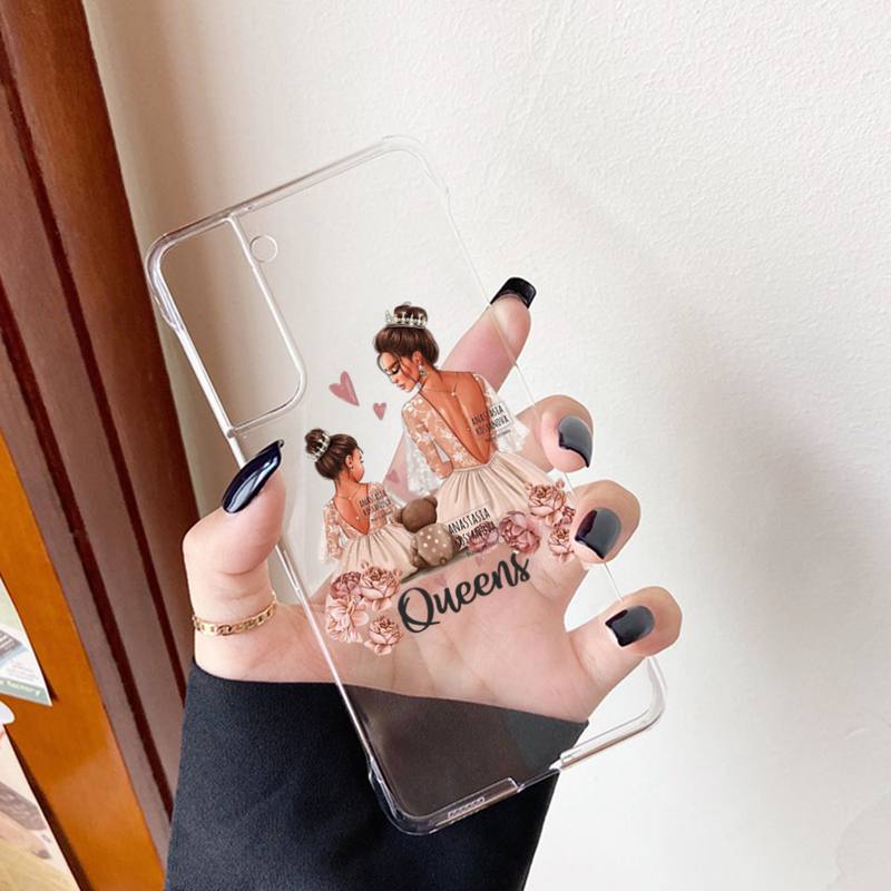 FHNBLJ Etui na telefon dla niemowlaka, mamy, dziewczynki dla Samsunga A 10 20 30 50s 70 51 52 71 4g 12 31 21 31 S 20 21 plus Ultra