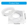 Clear Monofilament Line Invisible Fishing Wire for Fishing Hanging Crafts 50M Fishing Line, Nylon Fishing Wire Spool