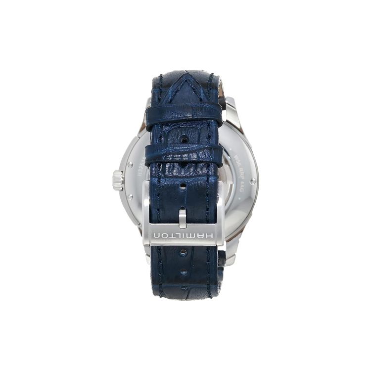 Hamilton Jazzmaster Series Automatic Mechanical Movement 50m Water Resistant Watch 40mm Blue Dial Stainless Steel Case Men Watches Silver H32515641