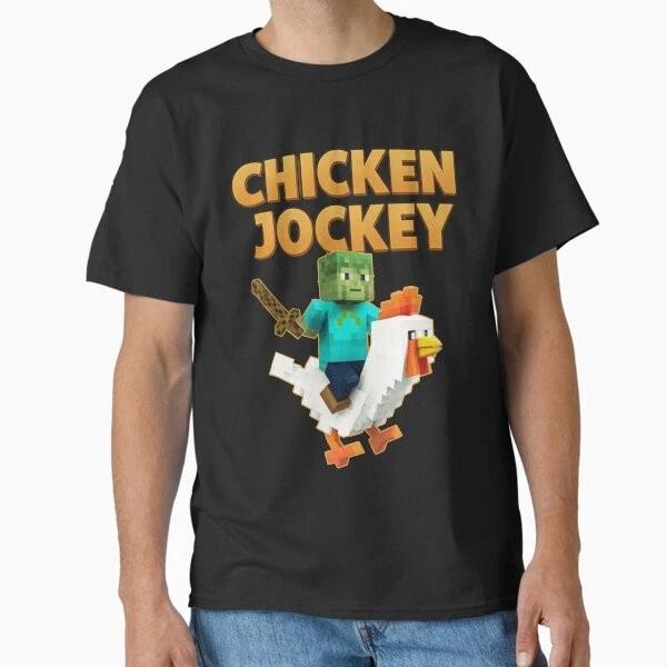 Chicken Jockey Classic TShirt Made In UsaAus TShirt S2xl S