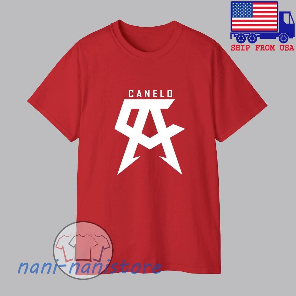 SAUL ALVAREZ CANELO Boxing Champion Men#039;s Red Size S5XL Unisex T-Shirt XXXL