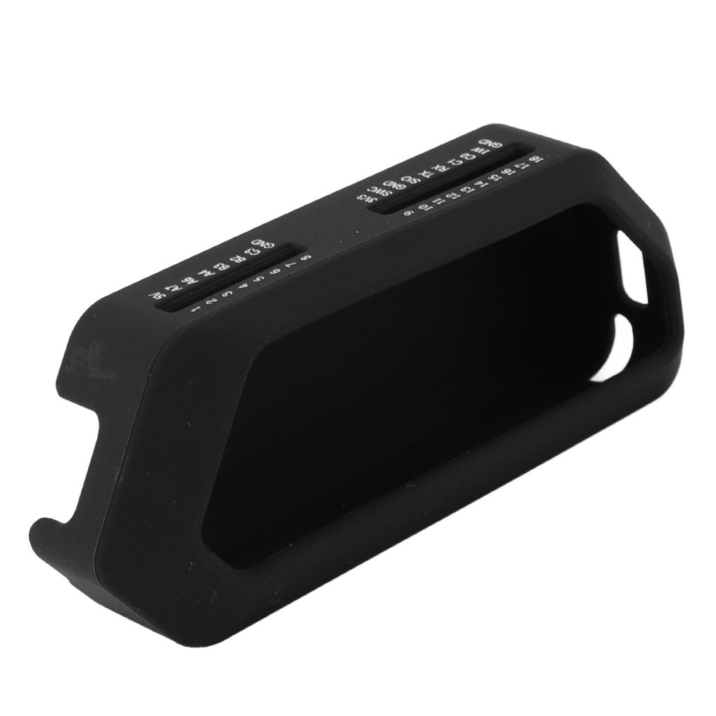 Silicone Case for Flipper Zero Shockproof Dustproof Anti Scratch Soft Protective Case for Flipper Zero WiFi Black