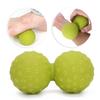 Double Massage Ball Leg Back Shoulder Muscle Release Deep Tissue Massage Yoga Gym Fitness BallGreen