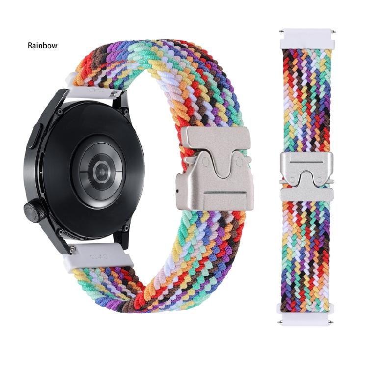 Breathable Sweat Resistant Nylon Watchband Quick Dry Material Secure Parachute Buckle 20mm Compatibility for Watch 5 6 7