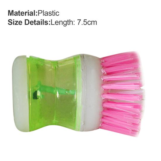 1Pc Kitchen Wash Tool Pot Pan Dish Bowl Palm Brush Scrubber Cleaning Cleaner
