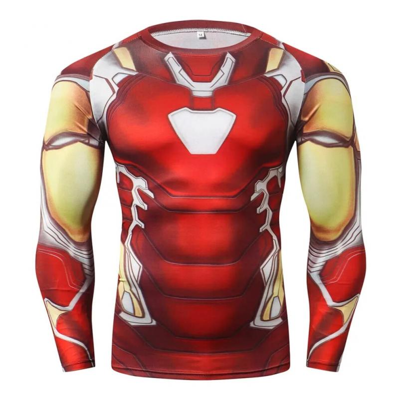 Camiseta de Anime para Hombre Moda Casual Compresión Ropa de Fitness Verano Oversize Camiseta Deportiva Camisetas Deportivas para Hombre