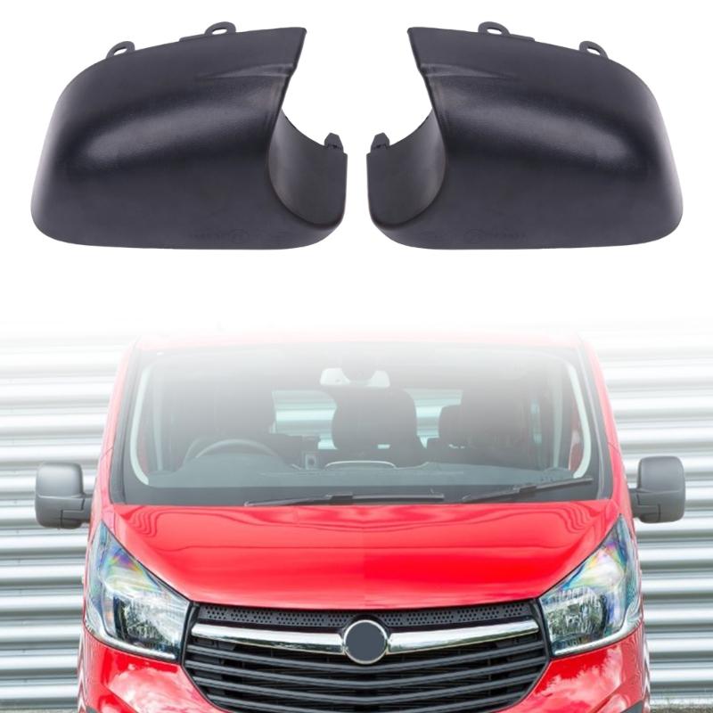 Replacement Lower Wing Mirror Trim Cover in Black ABS 963129935R 963738533R for 2015-2019 Vehicle Applications and Housings