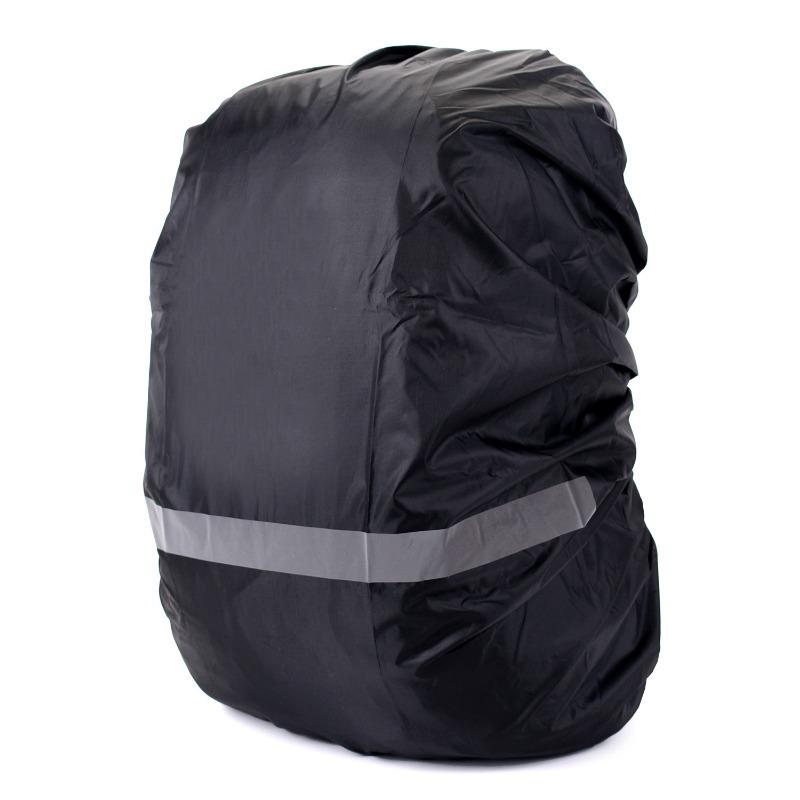 Waterproof Backpack Rain Cover With Night Safety Reflective Strip Rain Dust Proof For Outdoor Hiking