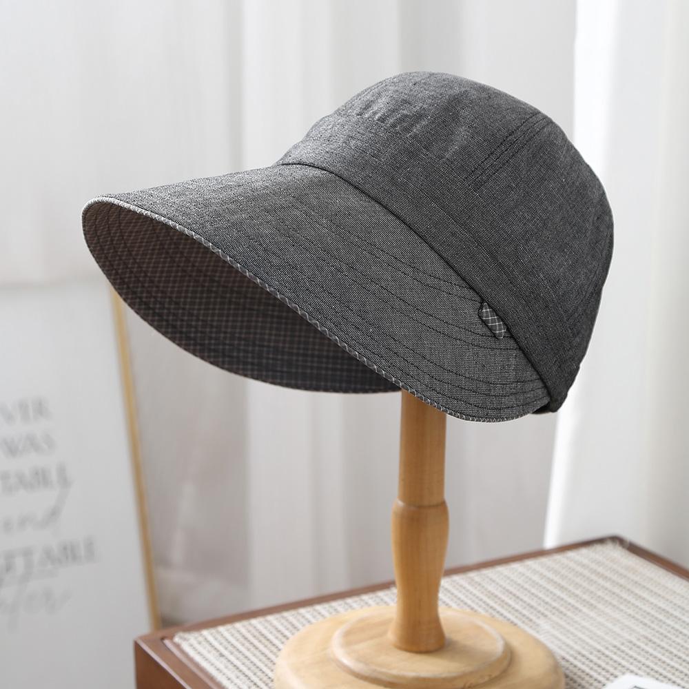 

Fashion Corduroy Fisherman s Hat for Women Summer Spring Travel Sun Hat Adjustable Unisex Large Brim Hat Casual Versatile Caps сірий
