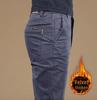 2026 Men's High-End Black Slim Straight Casual Business Pants