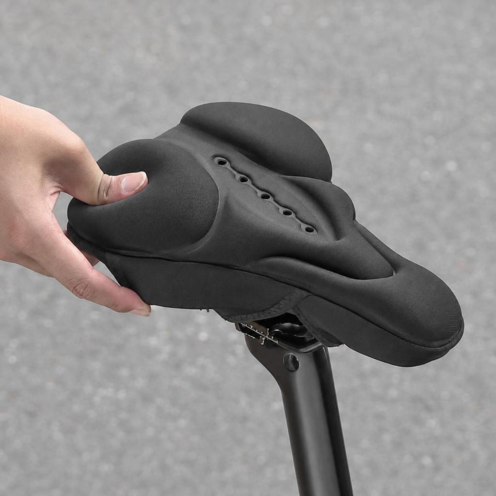 Padded Bike Seat Cover Non-Slip for Cyclists, Commuters