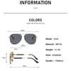 Luxury Pilot Aviator Sunglasses Gold Metal Frame Trends Gradient Lens Cool Retro Shades UV High Fashion Eyewear for Men Women