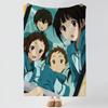 Anime H-Hyouka-A Throw Thick Comfort Flannel Quilt, Multi-scene Use Indoor Outdoor Daily Nap