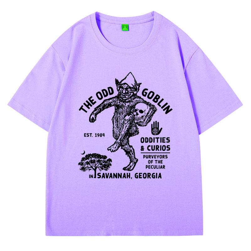 Unusual Occult Funny Meme T Shirt Men’s Women’s Cool Vintage Goblin Mode T-shirt Oversized Short Sleeves in Summer Cotton Tees