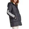 adidas Sports Lifestyle Series Hooded Warm Zipper Long Sleeve Down Jacket Women Jacket Black JG3855