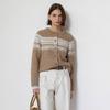 On On Fair Isle Jacquard Cardigan Nek5wdb20