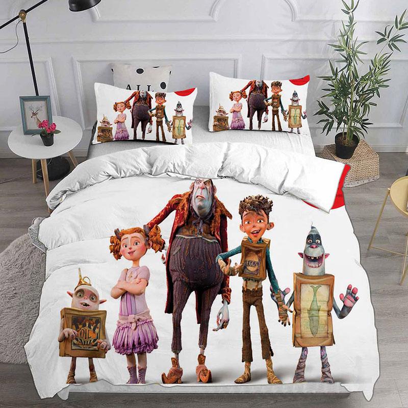 The Boxtrolls Bedding Sets Comforter Quilt Bed Cover Duvet Cover Pillow Case 2-3 Pieces Sets Bedroom Decoration Home Supplies