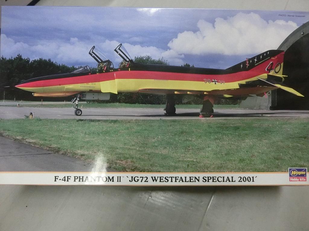 Hasegawa Phantom II JG72 Westfalen Special 2001 Luftwaffe 1/72 F-4F