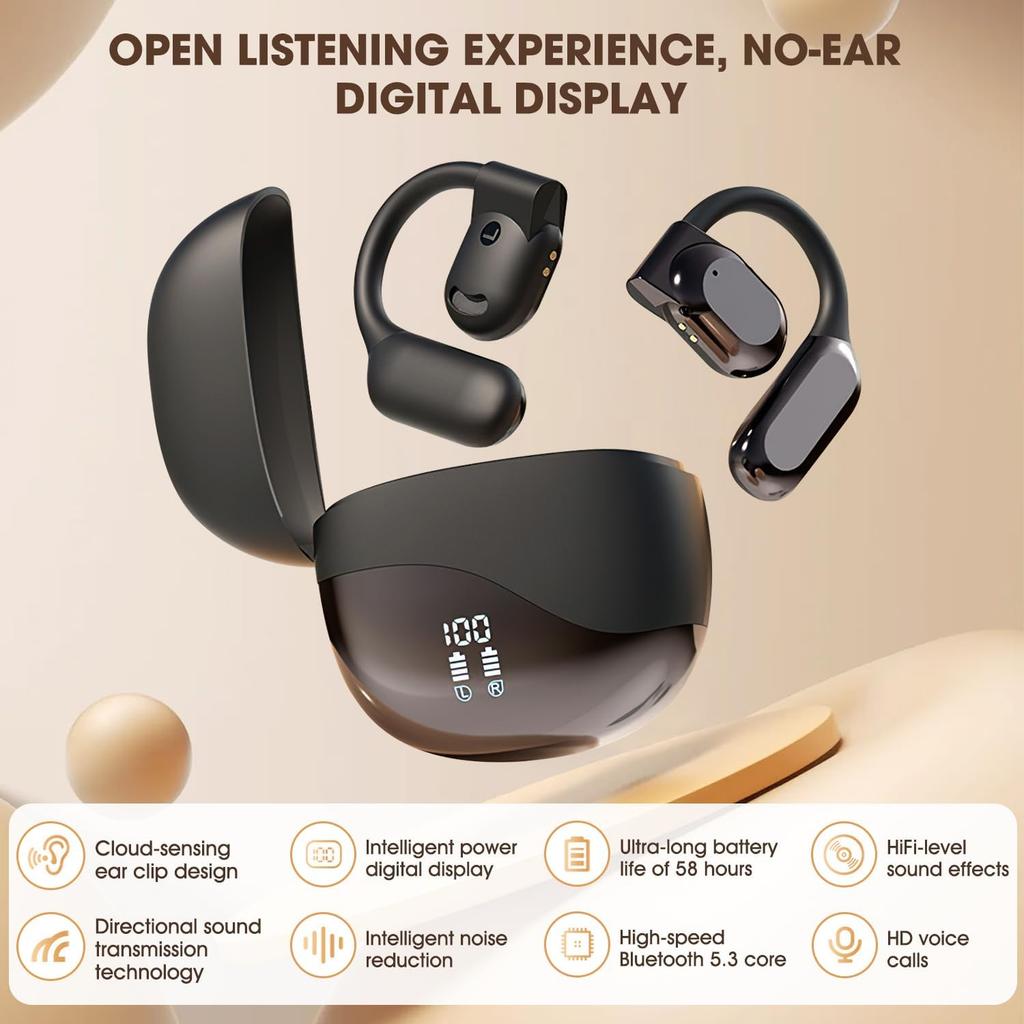 Ai Translating Earbuds, Wireless Bluetooth AI Translation Earbuds Real Time Language Translator, Ear Pod Translator, 144 Languages & Accents