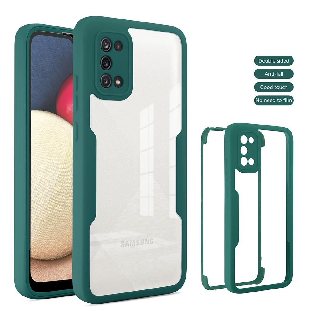For Samsung A03S Case Galaxy A02S M02S A10S A20S Cover Full Body Protection Case Protective Double Sided Cover Funda Coque Capa