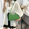 Korean Version of One-shoulder Solid Color Texture Simple Fashionable Bag for Women In Summer New Beautiful Ins Small Square Bag Underarm