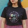 Skate Witch T-Shirt: Pastel Goth Roller Derby Tee