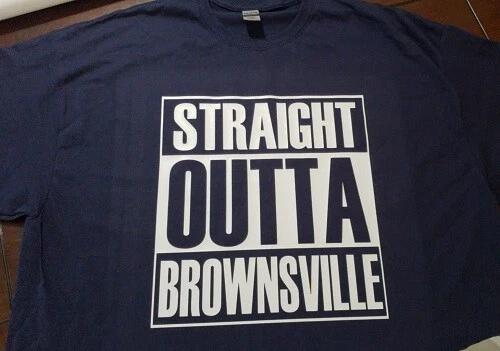 Straight Outta Brownsville T shirt Tee Brooklyn New York XXXXL