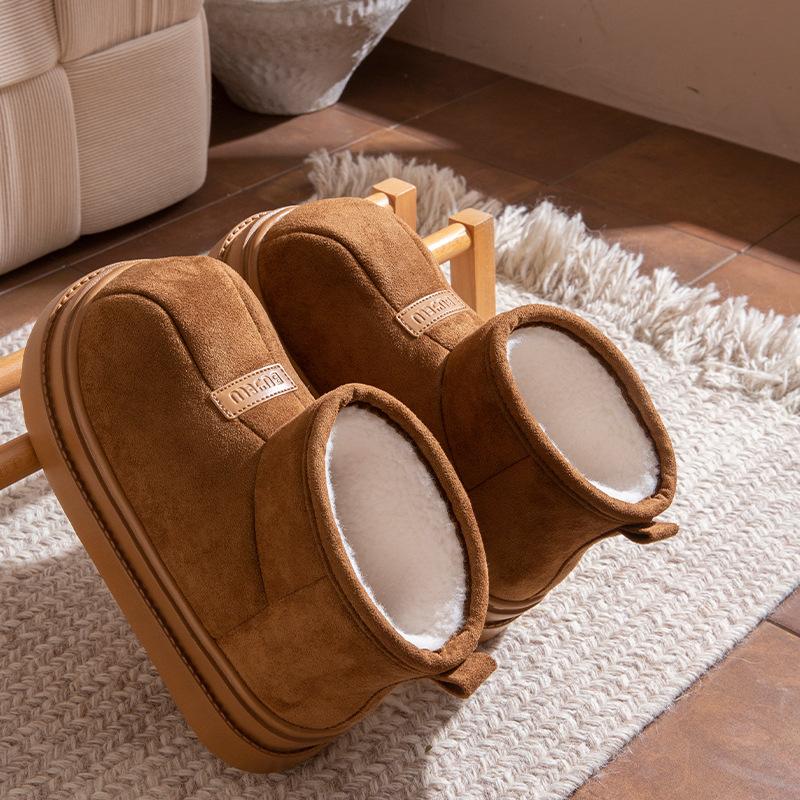 Women's Boots 2025 Winter New Women Shoes Thickened Warm Increased Height Cotton Shoes Outdoor Anti Slip Fashionable Snow Boots