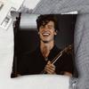 SShawn Mendes Doublesided Printed Square Decorative Cushion Cover for Sofa Living Room Home Decor
