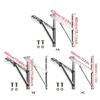 Outdoor Wall Mounting Bracket Wall Mounting Bracket Adjustable Outdoor Wall Mount HVAC Bracket Heavy Duty Split Bracket