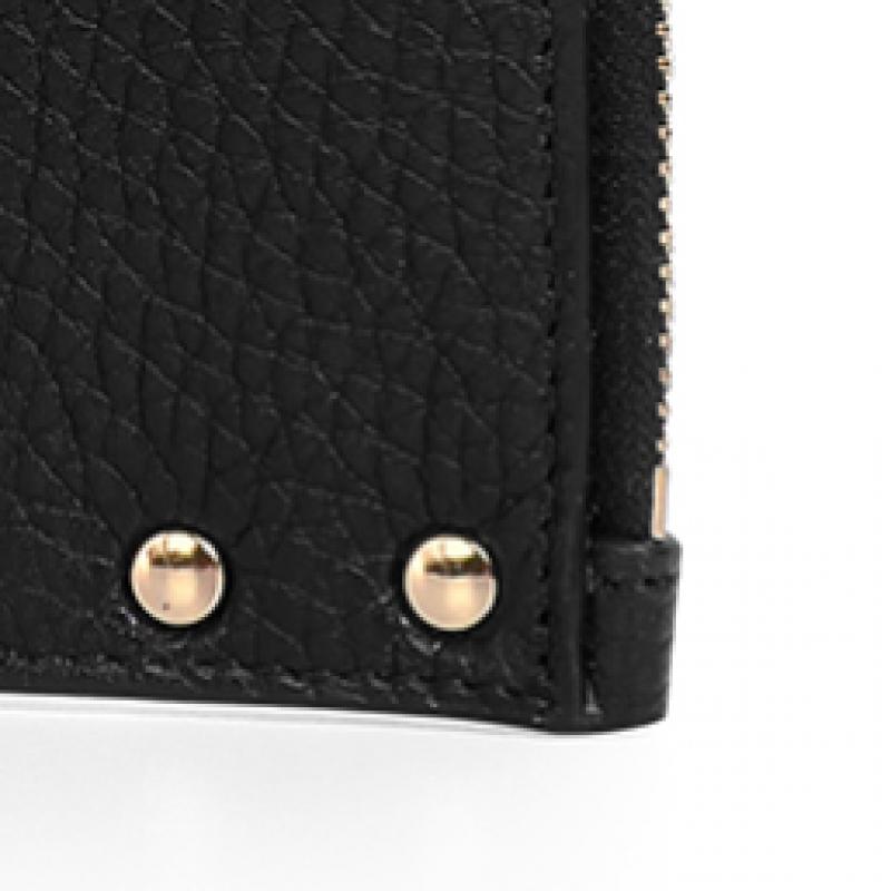 Valentino Rockstud Zip Card Holder P0605 Vsh 0no