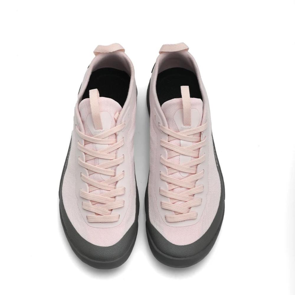 Hiking off-Road Mountaineering Lightweight Non-Slip Casual Shoes Mesh Breathable Summer Sneakers Black Pink White Couple Style B