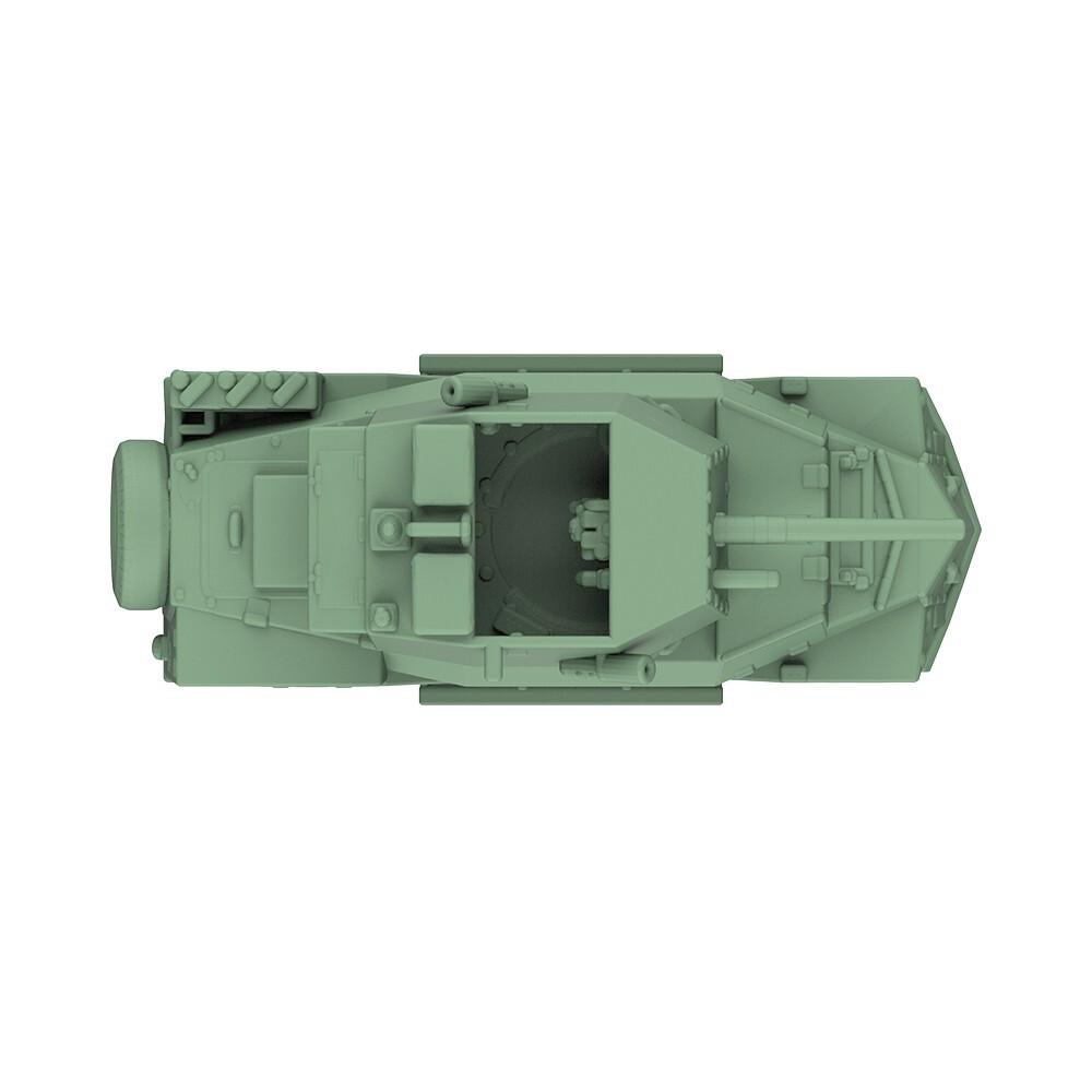 SSMODEL 1/200 Military Model Kit British SARC MkIVa Light Tank