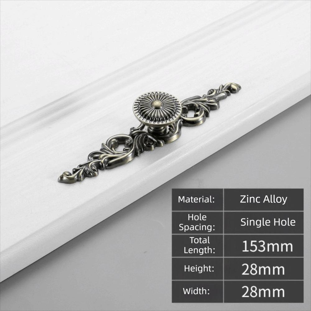 Zinc Alloy Drawer Pulls Bronze Finish Furniture Handles Hardware  Furniture Accessories