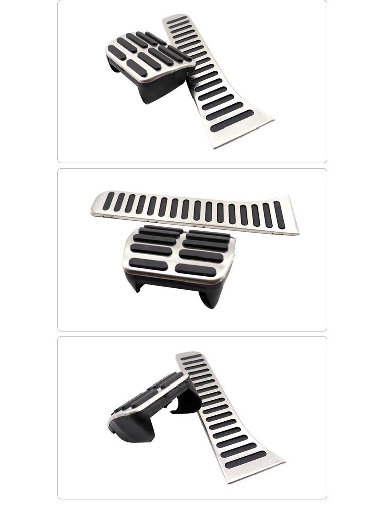 Volkswagen Golf 6 RHD Anti-Slip Pedal Set: Accelerator, Brake, Rest Area Decoration